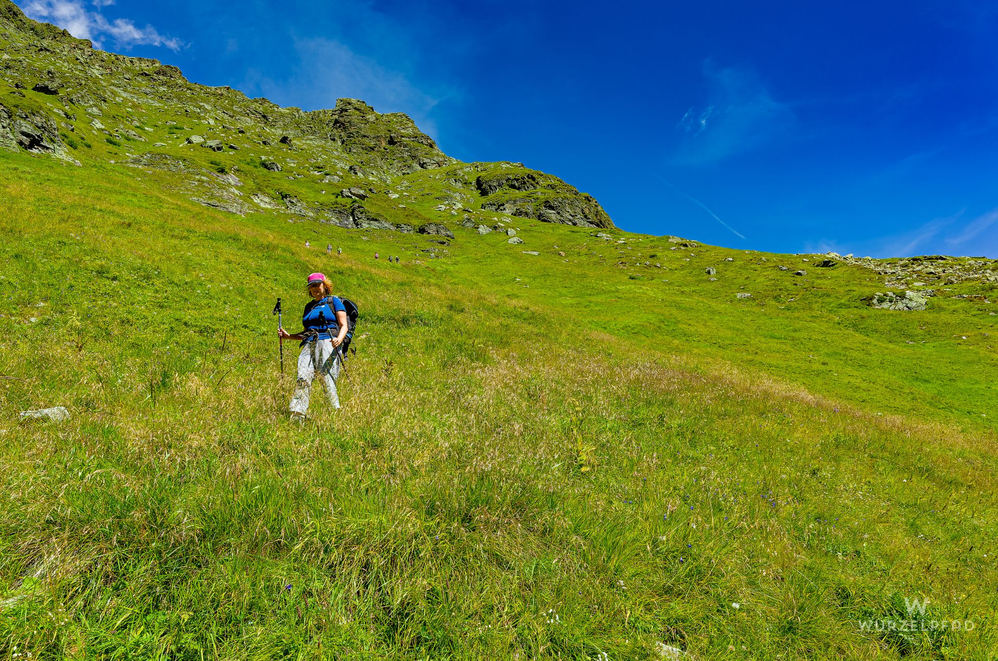 Abstieg von der Krukeckscharte zur Keinprechthütte